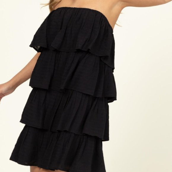 TIER RUFFLE DRESS - Picture 2 of 5